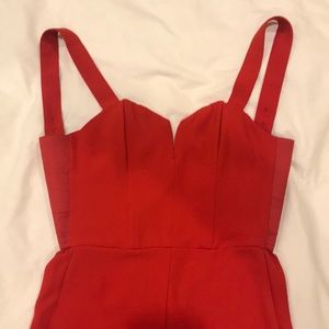 H&M Red Jumpsuit